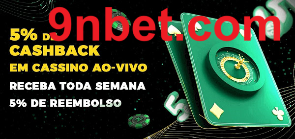 Promoções do cassino ao Vivo 9nbet